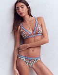Classic Bikini Bottoms-Pink, Ornamental Trellis