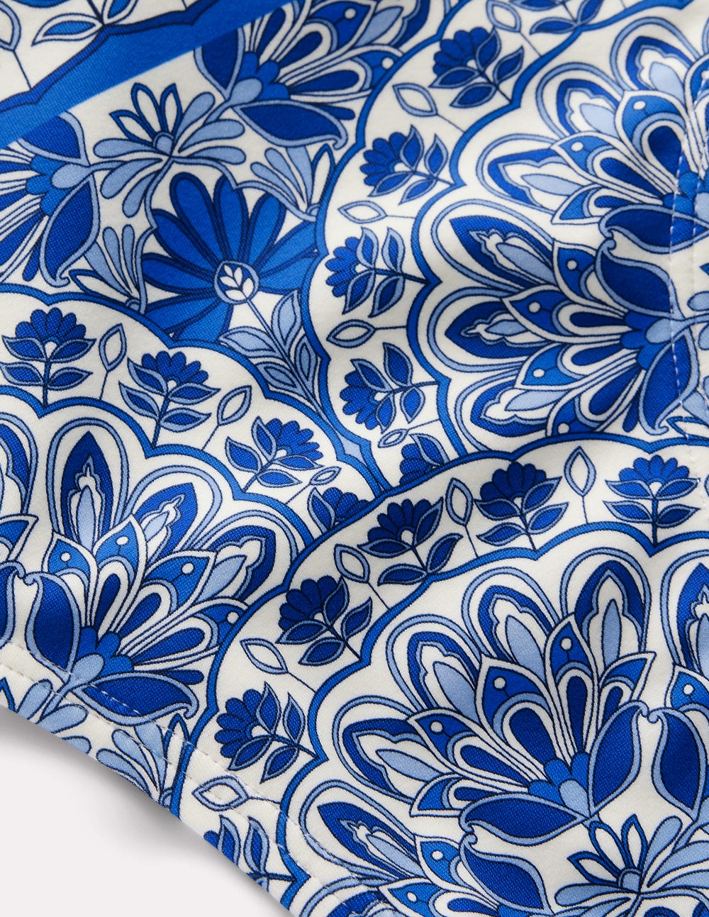 Porto Bikini Bottoms-Blue, Elaborate terrace