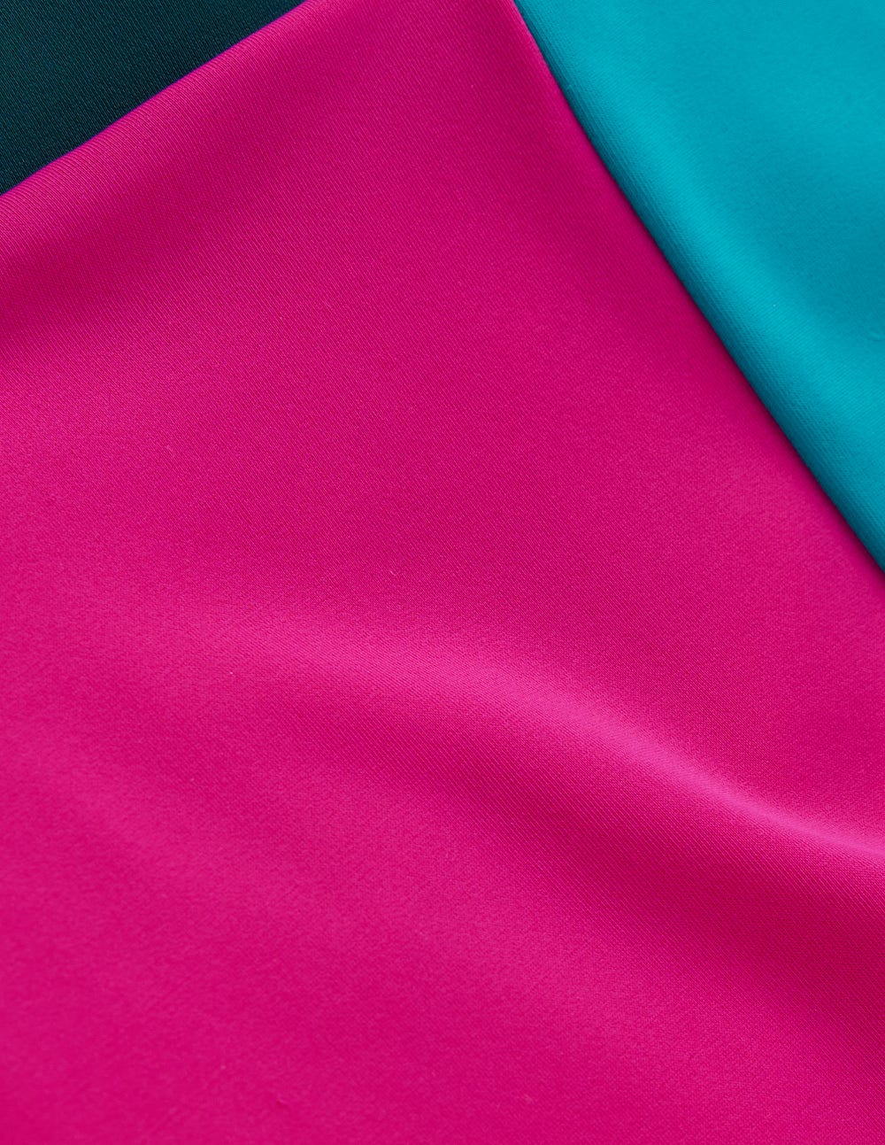 Rash Guard Swim Shorts-Pink, Colourblock