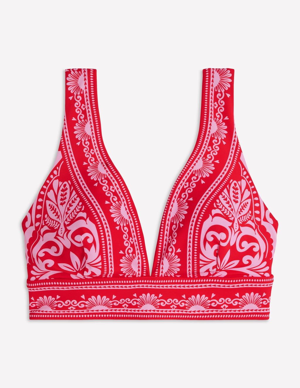 Porto Bikini Top-Red, Ornamental Garden