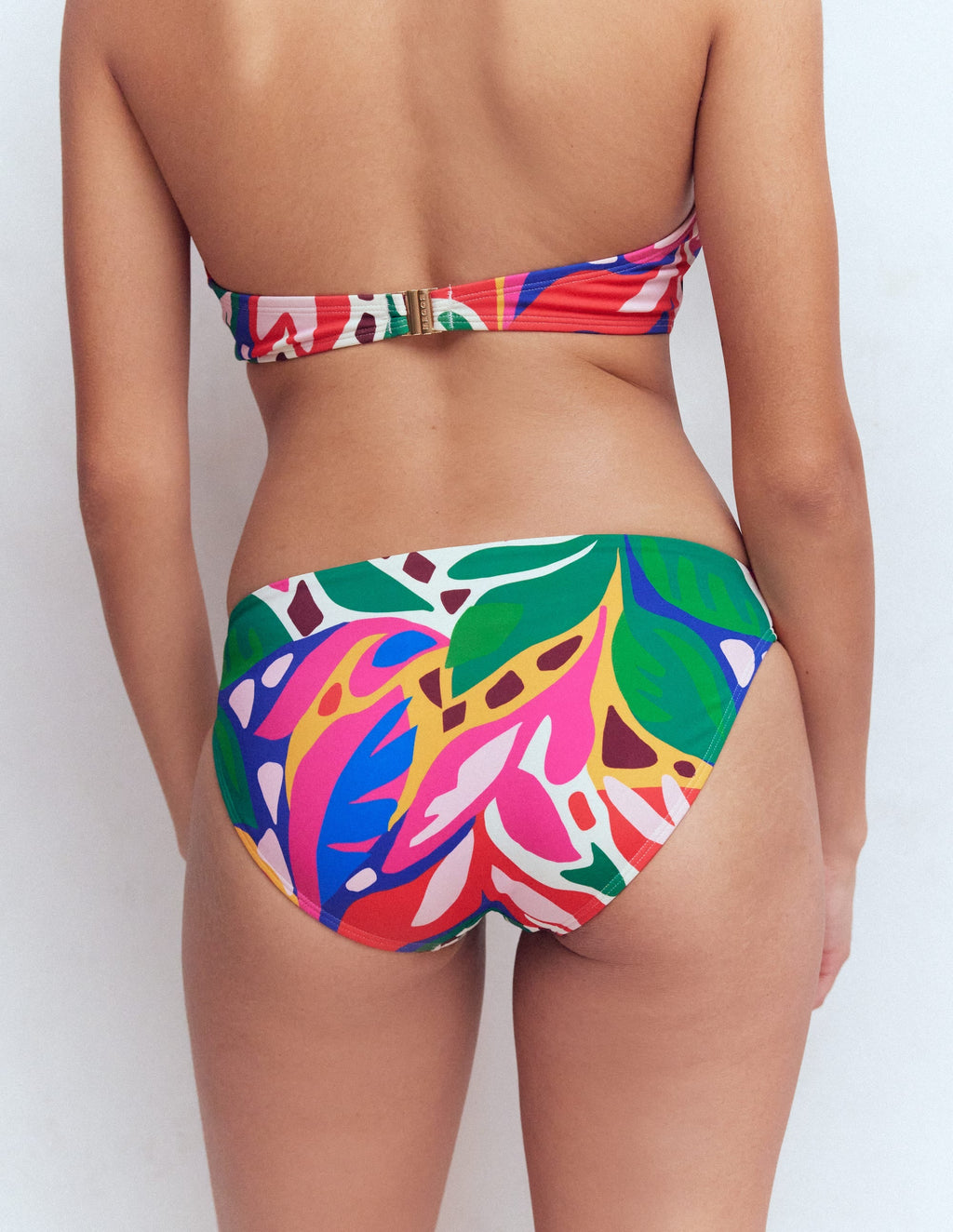 Classic Bikini Bottoms-Multi, Leafy Cascade