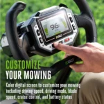 42" Z6 Zero Turn Mower with e-STEER Technology (Two 10.0Ah and Four 6.0Ah Batteries) - Image 2