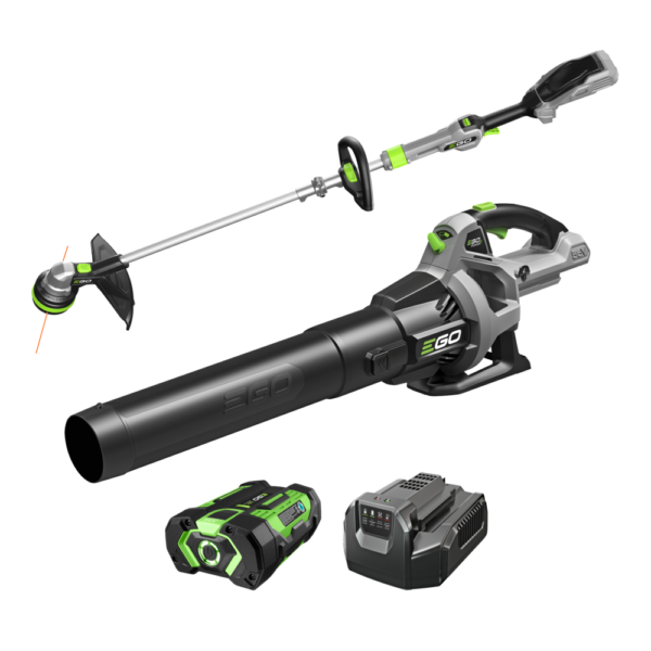15-Inch Cordless String Trimmer and 530 CFM Leaf Blower Combo Kit